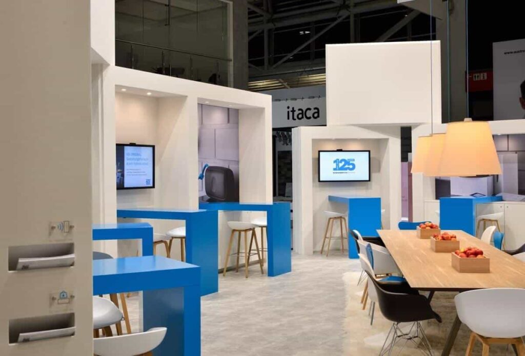 Messebau auf der BAU in München für KS Original von ixpo Fazit