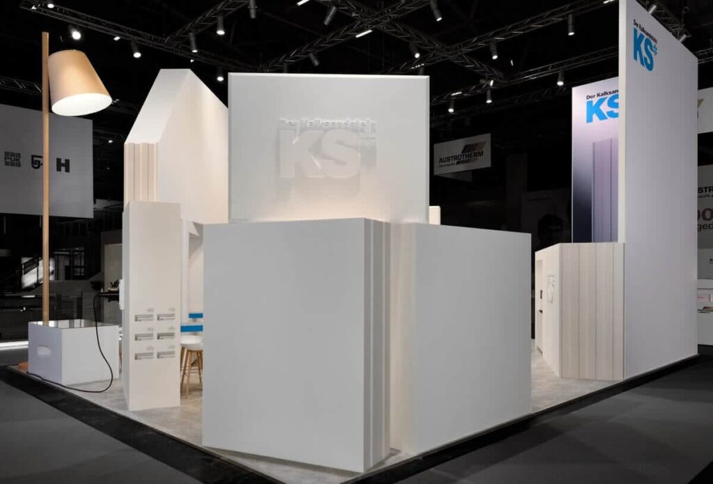 Messebau auf der BAU in München für KS Original von ixpo Projektübersicht