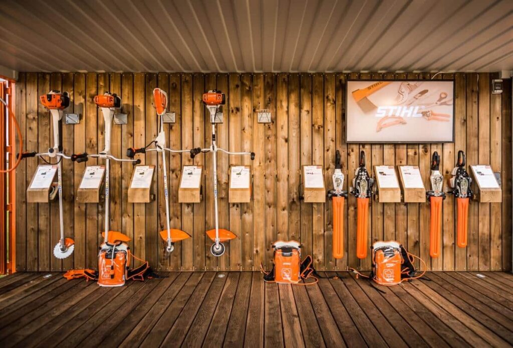 Event auf der Demopark in Eisenach für STIHL von ixpo Fazit