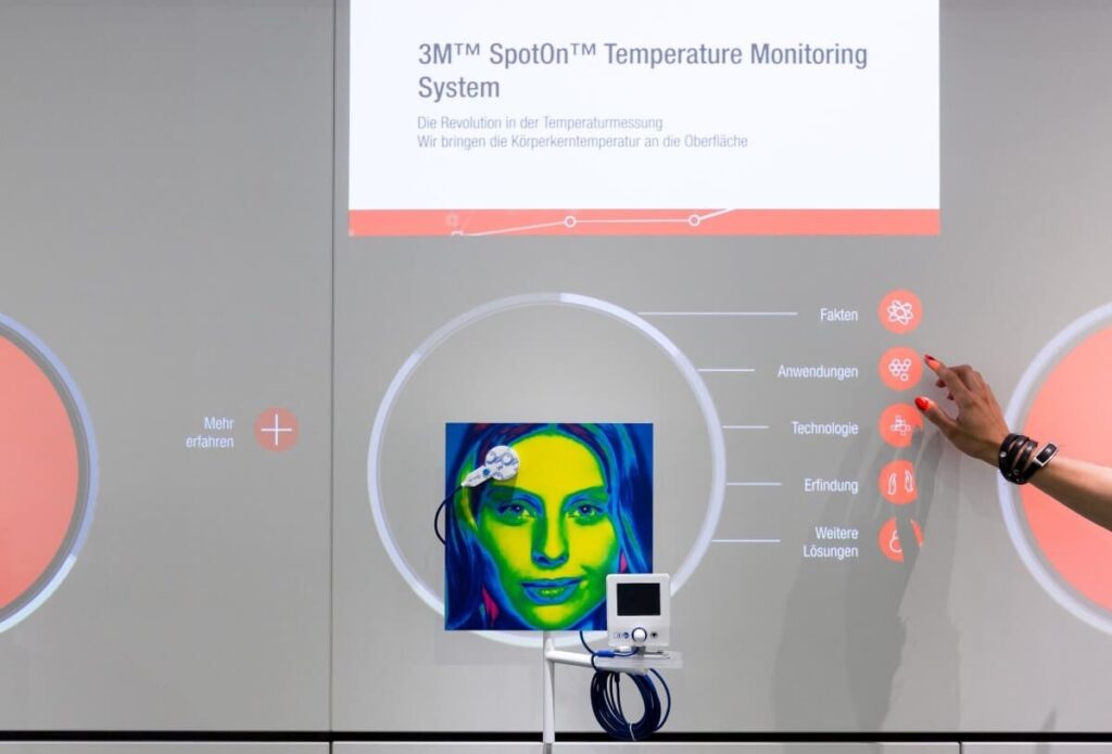 Innenausbau für 3M World of Innovation in Wien von ixpo Konzeption und Ziele