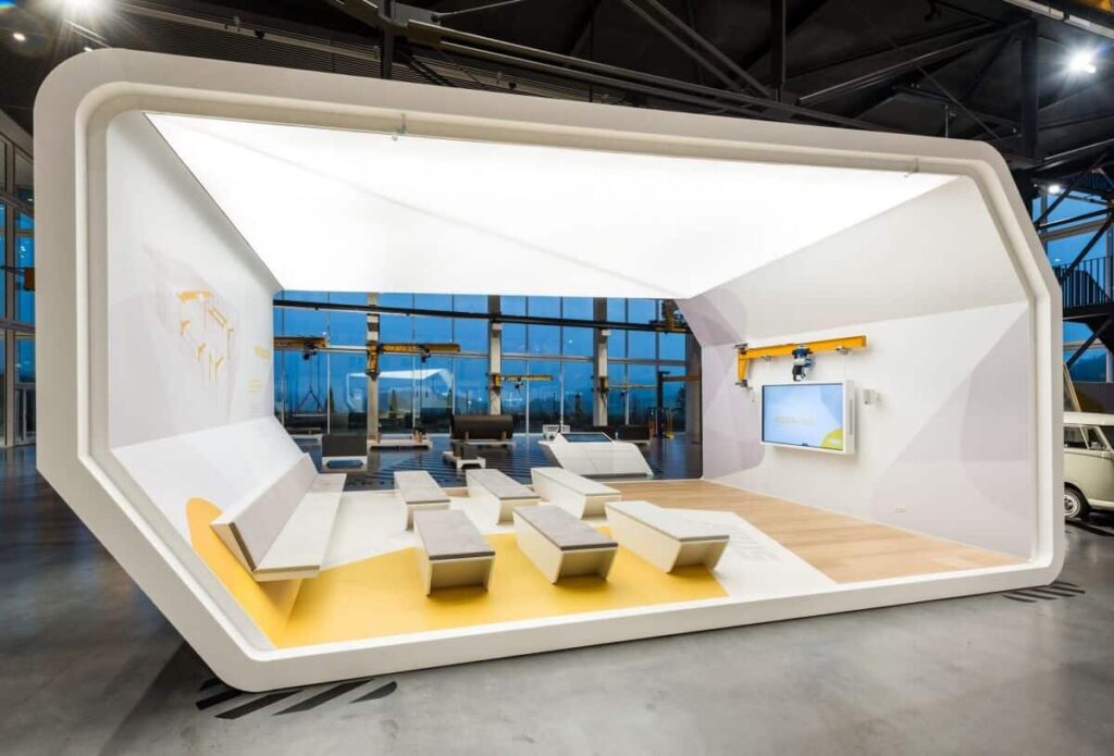 Innenausbau im KranHaus in Gummersbach für ABUS Kransysteme von ixpo Projektübersicht