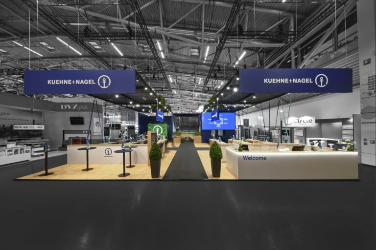 ixpo-Messebau-Muenchen-transport logistic-Kuehne+Nagel