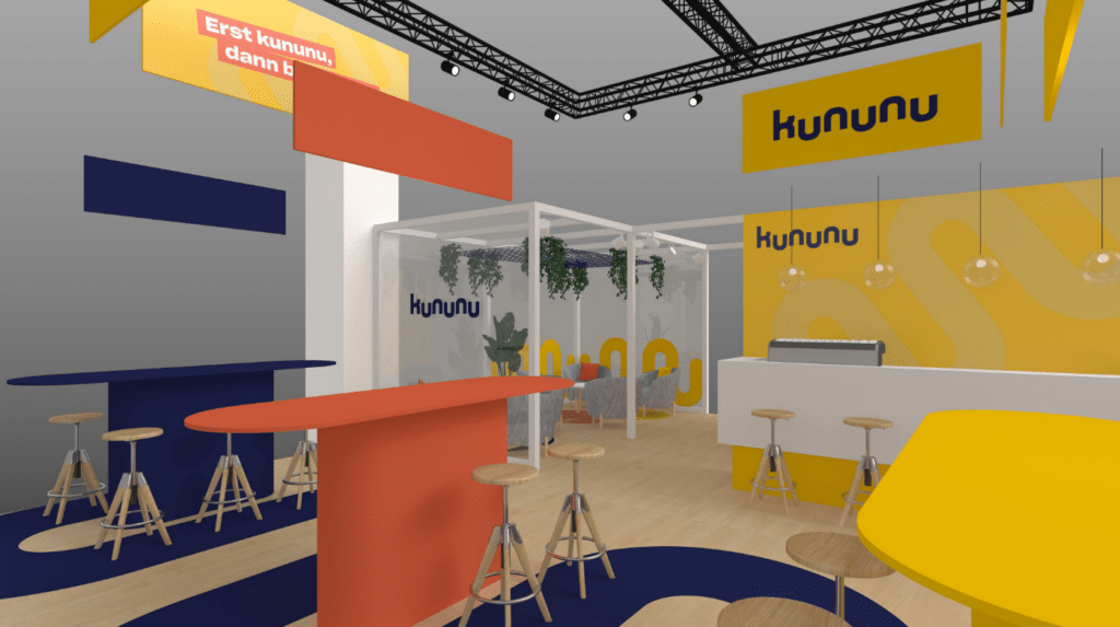Messebau auf der Zukunft Personal Europe in Köln für Kununu von ixpo Konzeption und Ziele