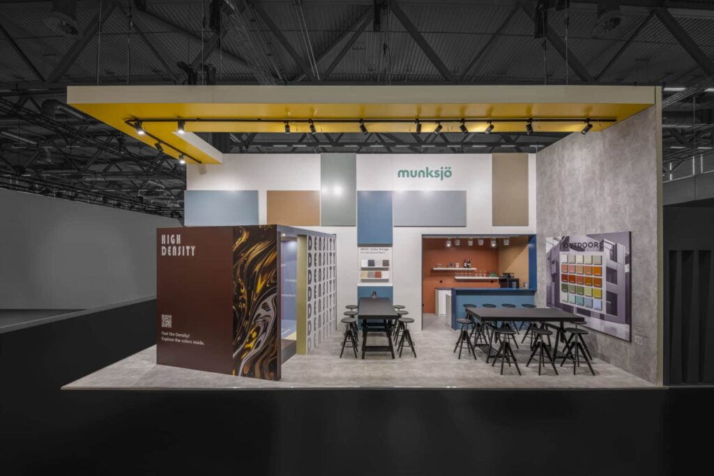 Messebau in Bruessel auf dem Bruessel Expo Messegelände mit ixpo