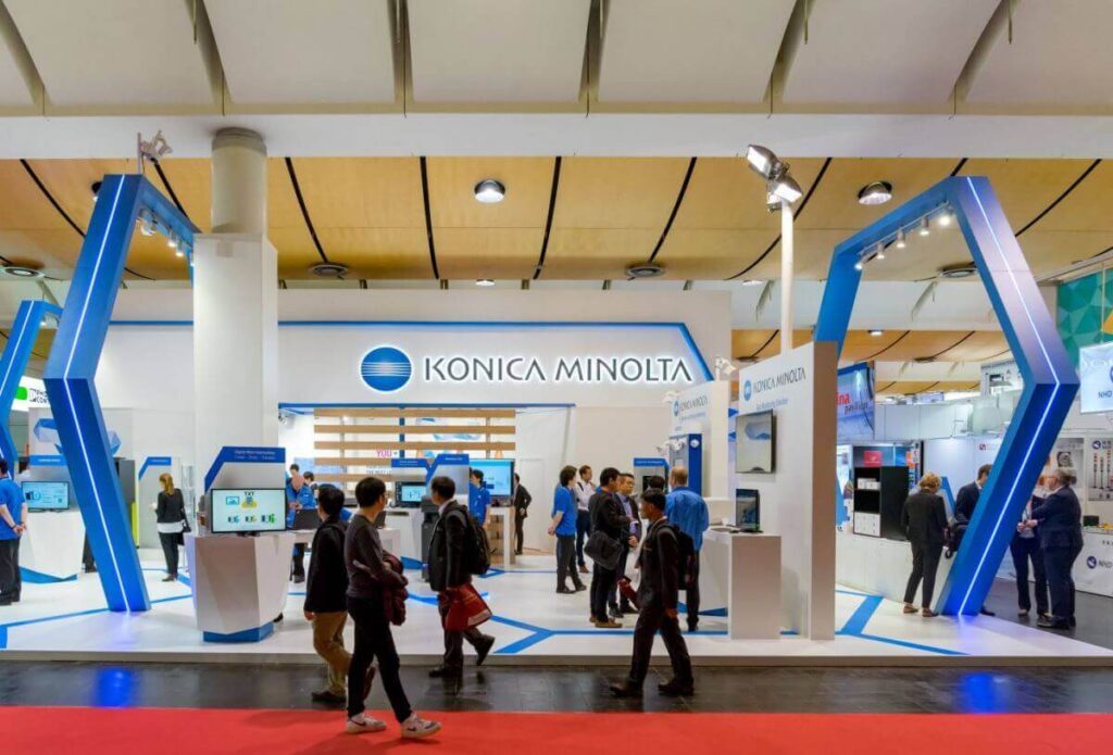 Messebau in Hannover auf der HMI mit ixpo