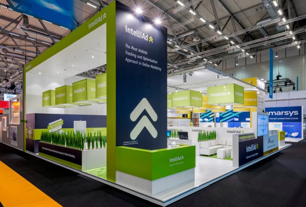 Messebau in Koeln fuer die Dmexco mit ixpo