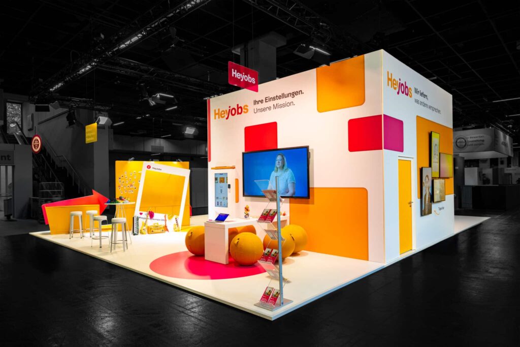 Messebau in Koeln zur Zukunft Personal Europe gemeinsam mit ixpo