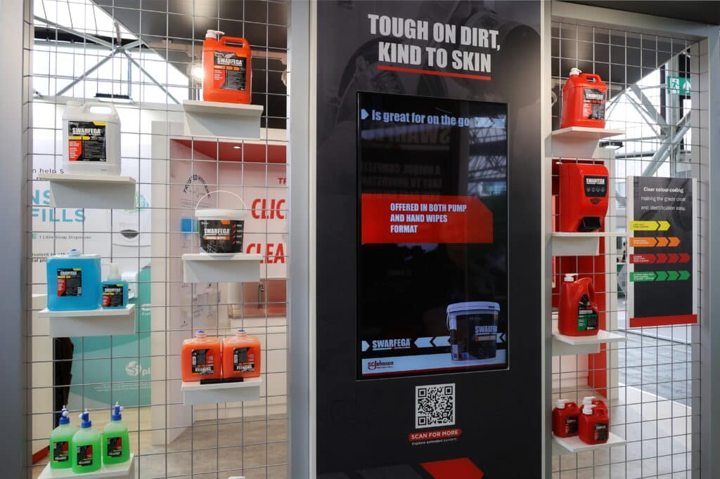 ixpo Messebau Amsterdam Interclean SC Johnson Professional Fazit